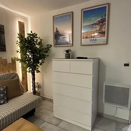 Apartment Plages A 190 M, Parking Prive, Belle Vue, Wifi. *